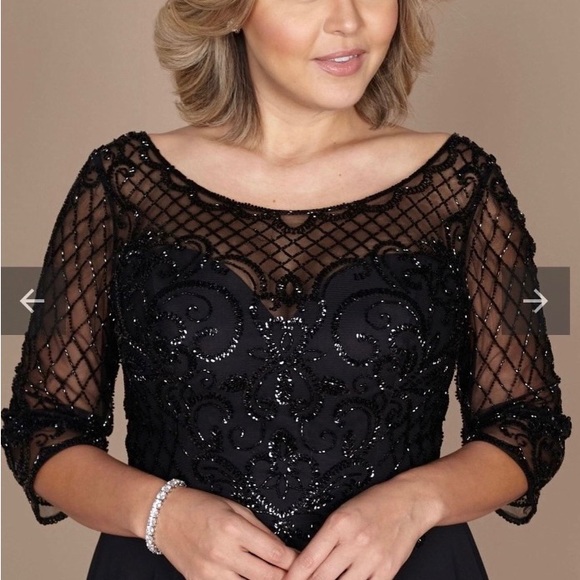 NWT Black Gown - Picture 4 of 6